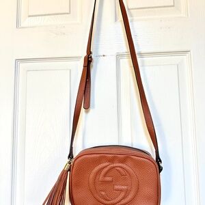 Women's Tan Leather Bag